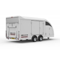 Covered Car Transporter Trailer 